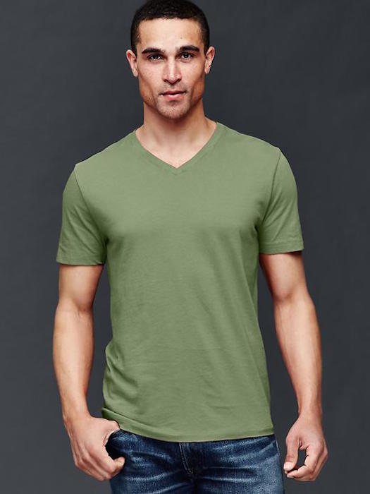 Essential short-sleeve v-neck t-shirt